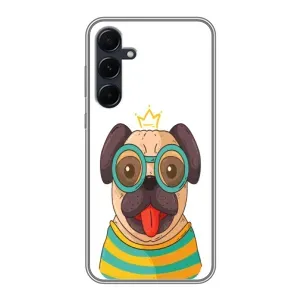 Бампер для Samsung Galaxy A55 з картинкою "Песики" (Собака Король)