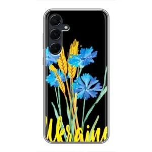 Чохол на Samsung Galaxy A55 (Український дизайн) (Україна в квітах)
