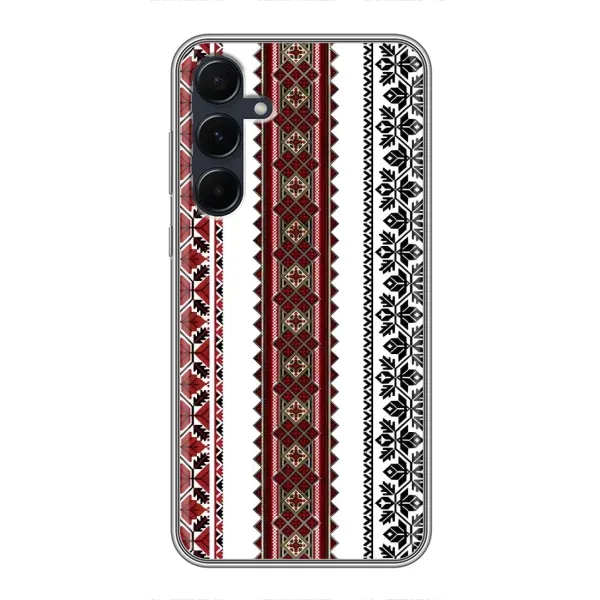 Чехол с рисунком «Вышиваночки» для Samsung Galaxy A55 Чехол с рисунком «Вышиваночки» для Samsung Galaxy A55