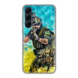 ЗСУ Чехлы (TPU) для Samsung Galaxy A55 (ЗСУ Воин)
