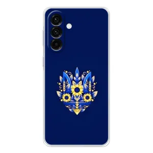 Чехол Укр Символика для Samsung Galaxy A56 5G (Цветущий Герб)