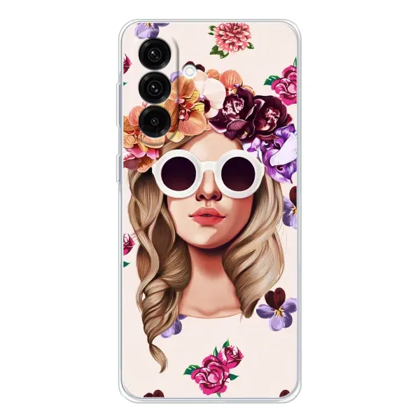 Чехол с рисунком «Девушка в очках» для Samsung Galaxy A56 5G Чехол с рисунком «Девушка в очках» для Samsung Galaxy A56 5G