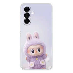 Чохол з принтом Лабубу для Samsung Galaxy A56 5G (Фіолетовий Лабубу)