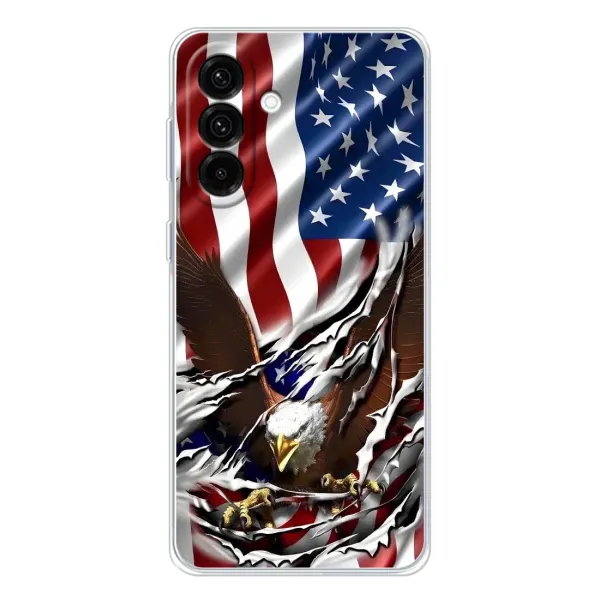 Чохол з малюнком «Прапор USA» для Samsung Galaxy A56 5G Чохол з малюнком «Прапор USA» для Samsung Galaxy A56 5G