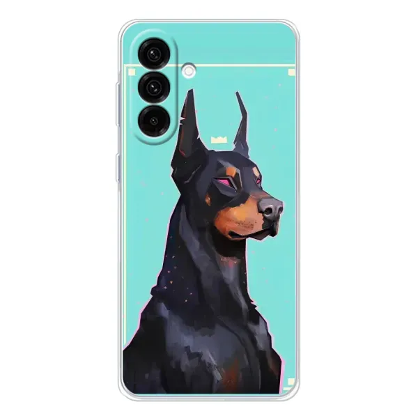 Чехол с рисунком «Король доберман» для Samsung Galaxy A56 5G Чехол с рисунком «Король доберман» для Samsung Galaxy A56 5G