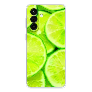 Чехол с изображением  вкусной еды для Samsung Galaxy A56 5G (Лайм)