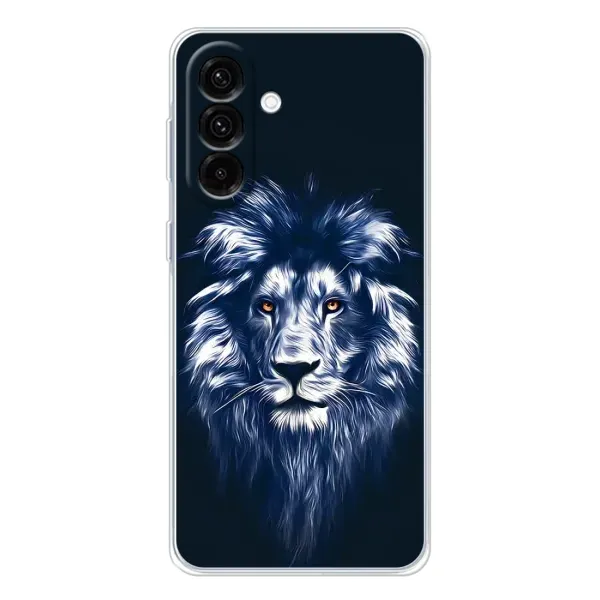 Чехол с рисунком «Лев - синий» для Samsung Galaxy A56 5G Чехол с рисунком «Лев - синий» для Samsung Galaxy A56 5G
