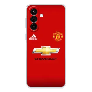 Силиконовые Чехлы принт Футбол на Samsung Galaxy A56 5G (Man United)