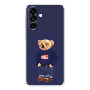 Чехлы Мишка Тедди для Гелекси А56 5Джи (Мишка USA)
