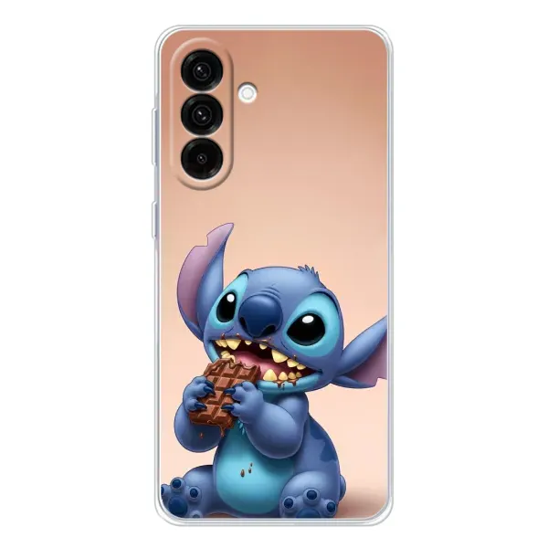 Чехол с рисунком «Стич с шоколадом» для Samsung Galaxy A56 5G Чехол с рисунком «Стич с шоколадом» для Samsung Galaxy A56 5G