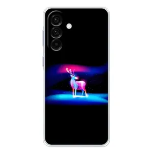 Силіконовий бампер з картинкою звірів для Samsung Galaxy A56 5G (Яскравий олень)