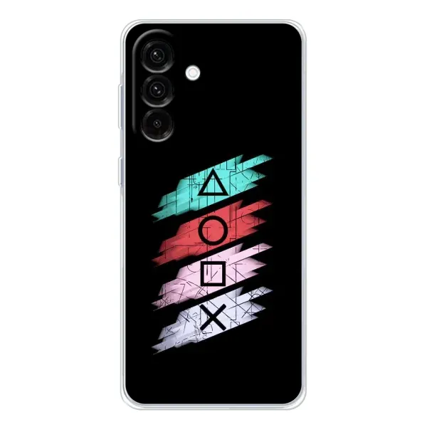 Чехол с рисунком «Значки Sony» для Samsung Galaxy A56 5G Чехол с рисунком «Значки Sony» для Samsung Galaxy A56 5G