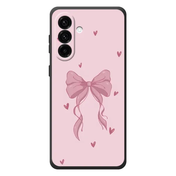Чехол с рисунком «Бант на розовом» для Samsung Galaxy A57 Чехол с рисунком «Бант на розовом» для Samsung Galaxy A57