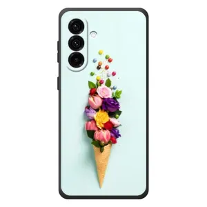 Чохли з тематикою "КВІТИ" на Samsung Galaxy A57 (Квітка-морозиво)