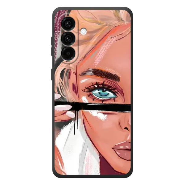 Чехол с рисунком «Девушка и ресницы» для Samsung Galaxy A57 Чехол с рисунком «Девушка и ресницы» для Samsung Galaxy A57