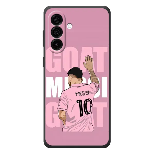Чехол с рисунком «GOAT MESSI» для Samsung Galaxy A57 Чехол с рисунком «GOAT MESSI» для Samsung Galaxy A57