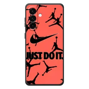 Силиконовый Чехол Nike Air Jordan на Галакси А57 (Just Do It)