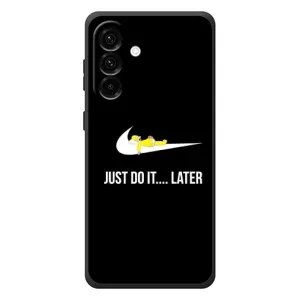 Силиконовый Чехол на Samsung Galaxy A57 с картинкой Nike (Later)
