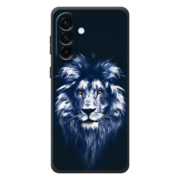 Чехол с рисунком «Лев - синий» для Samsung Galaxy A57 Чехол с рисунком «Лев - синий» для Samsung Galaxy A57