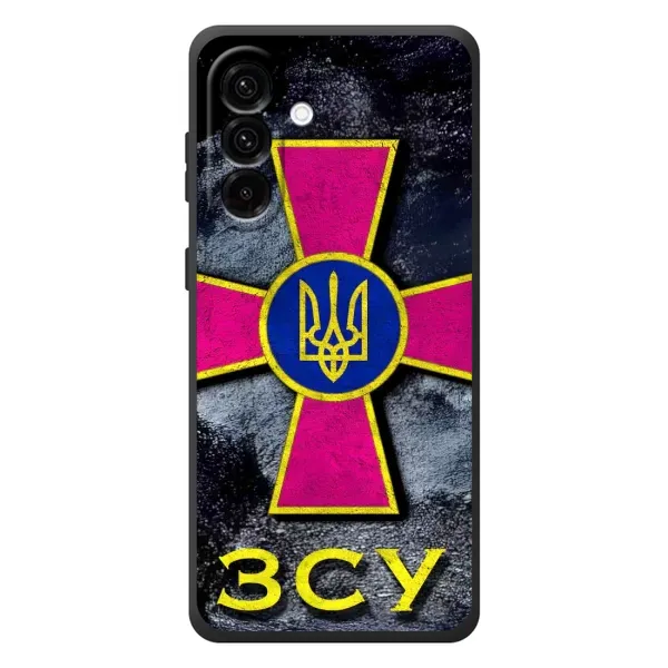 Чехол с рисунком «Лого ЗСУ» для Samsung Galaxy A57 Чехол с рисунком «Лого ЗСУ» для Samsung Galaxy A57