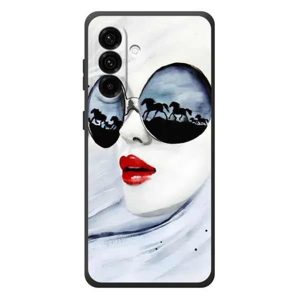 Чехол с рисунком «Любительница коней» для Samsung Galaxy A57