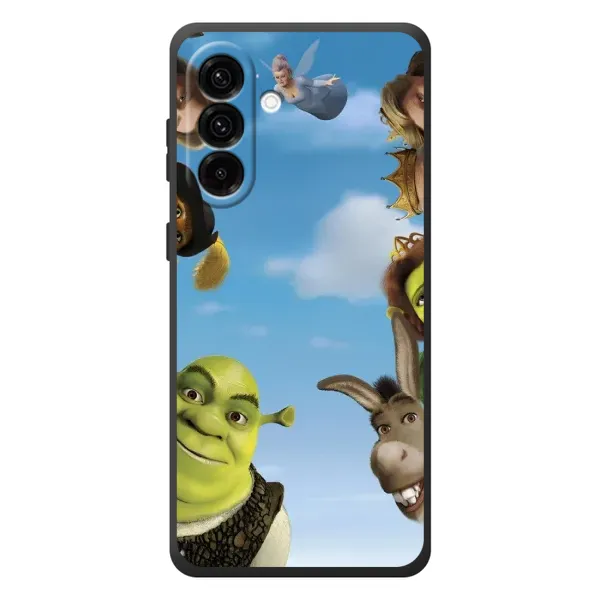 Чехол с рисунком «Герои Шрек» для Samsung Galaxy A57 Чехол с рисунком «Герои Шрек» для Samsung Galaxy A57