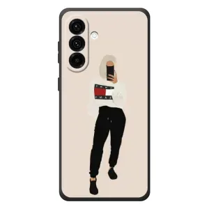 Силіконовый Чохол на Samsung Galaxy A57 з картинкой Модных девушек (Стильна)