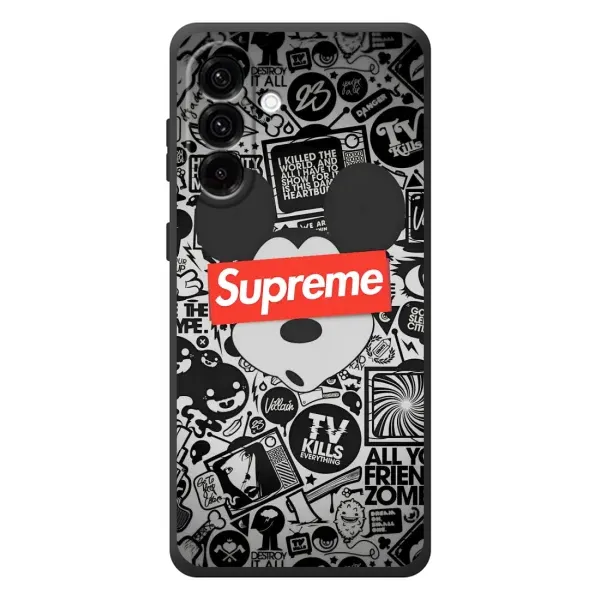 Чехол с рисунком «Supreme Маус» для Samsung Galaxy A57 Чехол с рисунком «Supreme Маус» для Samsung Galaxy A57