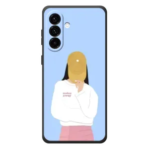 Силіконовый Чохол на Samsung Galaxy A57 з картинкой Модных девушек (Жовта кепка)