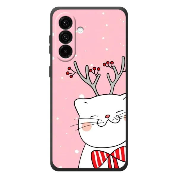 Чехол с рисунком «Зимний кот» для Samsung Galaxy A57 Чехол с рисунком «Зимний кот» для Samsung Galaxy A57