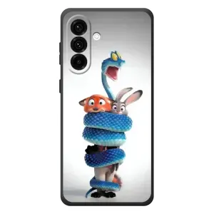 Силиконовый чехол с принтом Зоотрополіс для Samsung Galaxy A57 (Змея Зоо)
