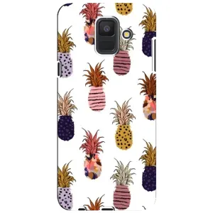 Чохол з зображенням смачної їжі для Samsung Galaxy A6 2018, A600F (Ананаси)