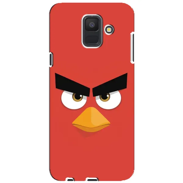 Чехол с рисунком «Angry Birds» для Samsung Galaxy A6 2018 (A600F) Чехол с рисунком «Angry Birds» для Samsung Galaxy A6 2018 (A600F)