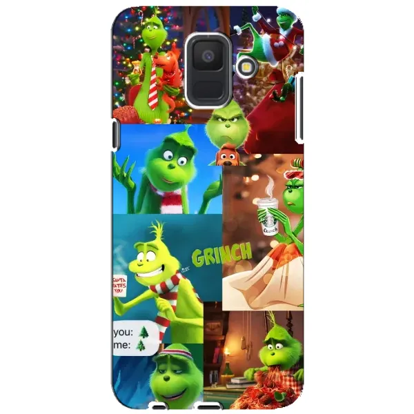 Чехол с рисунком «Арт Гринч» для Samsung Galaxy A6 2018 (A600F) Чехол с рисунком «Арт Гринч» для Samsung Galaxy A6 2018 (A600F)