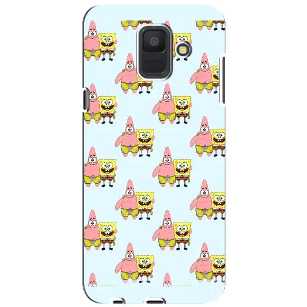 Чехол с рисунком «Боб и Патрик» для Samsung Galaxy A6 2018 (A600F) Чехол с рисунком «Боб и Патрик» для Samsung Galaxy A6 2018 (A600F)