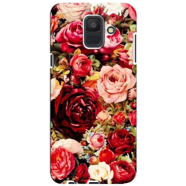 Чехол с рисунком «Букет цветов» для Samsung Galaxy A6 2018 (A600F) Чехол с рисунком «Букет цветов» для Samsung Galaxy A6 2018 (A600F)