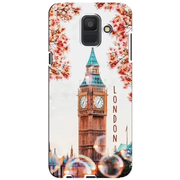 Чехол с рисунком «Часы Лондон» для Samsung Galaxy A6 2018 (A600F) Чехол с рисунком «Часы Лондон» для Samsung Galaxy A6 2018 (A600F)