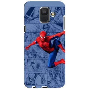 Силіконовий Чохол для Samsung Galaxy A6 2018, A600F (Людина павук)