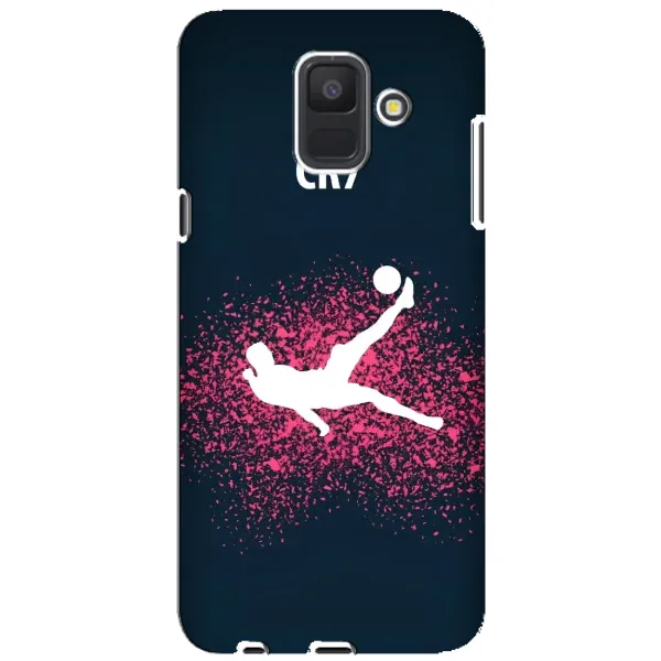 Чехол с рисунком «CR7 Удар» для Samsung Galaxy A6 2018 (A600F)