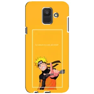 Чохли з принтом НАРУТО на Samsung Galaxy A6 2018, A600F (Даттебайо)