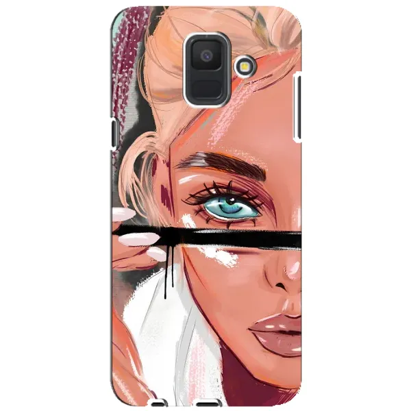 Чехол с рисунком «Девушка и ресницы» для Samsung Galaxy A6 2018 (A600F) Чехол с рисунком «Девушка и ресницы» для Samsung Galaxy A6 2018 (A600F)