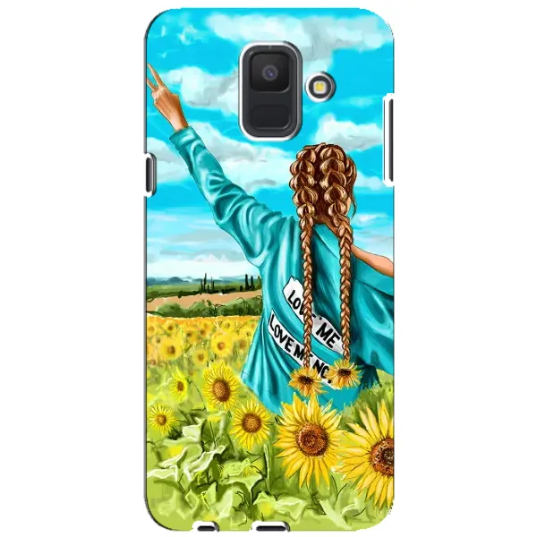 Чехол с рисунком «Девушка на поле» для Samsung Galaxy A6 2018 (A600F) Чехол с рисунком «Девушка на поле» для Samsung Galaxy A6 2018 (A600F)