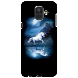 Чехол Unicorn на Samsung Galaxy A6 2018, A600F (Единорог)