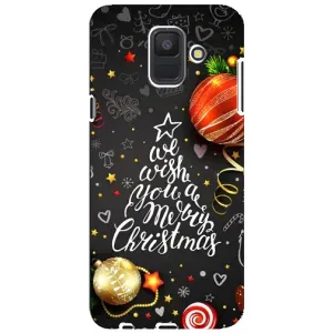 Чехол Новогодняя Елка на Samsung Galaxy A6 2018, A600F (Елочка)
