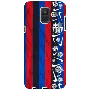 Чехол для Samsung Galaxy A6 2018, A600F (Барселона) (Фанат Барсы)