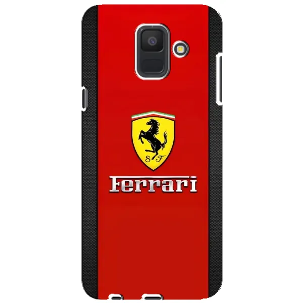 Чехол с рисунком «Ferrari Logo» для Samsung Galaxy A6 2018 (A600F) Чехол с рисунком «Ferrari Logo» для Samsung Galaxy A6 2018 (A600F)