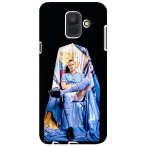 Чехлы с принтом для Samsung Galaxy A6 2018, A600F Футболист (футболист Холанн)