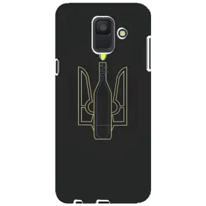Чехол с картинкой (Патриотический ГЕРБ) на Samsung Galaxy A6 2018, A600F (Герб - Молотова)