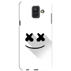 Силиконовые Чехлы (смешные стикеры) для Samsung Galaxy A6 2018, A600F (Х-Х)