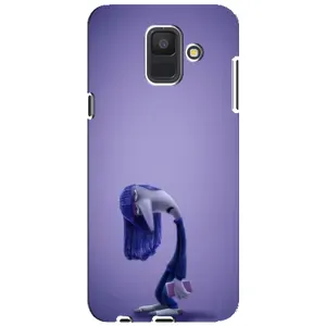 Чехол Головоломка для Samsung Galaxy A6 2018, A600F - (AlphaPrint) (Хандра)